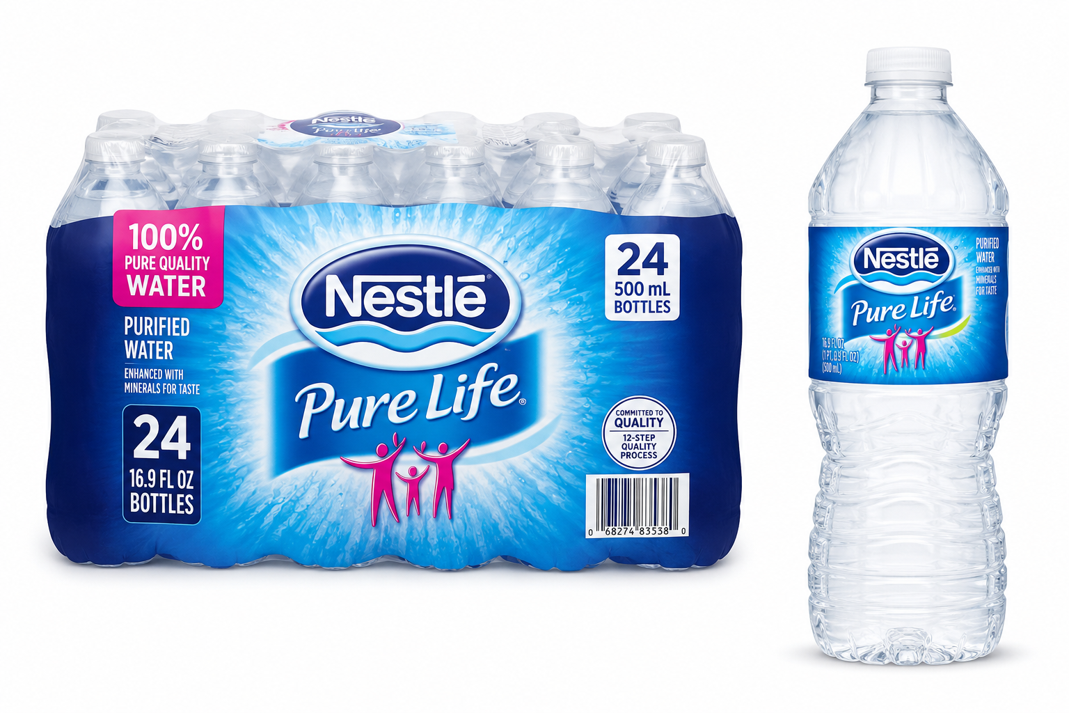 Nestlé Pure Life Protect (+ Zinc) 150cl (24 bottles/pack)